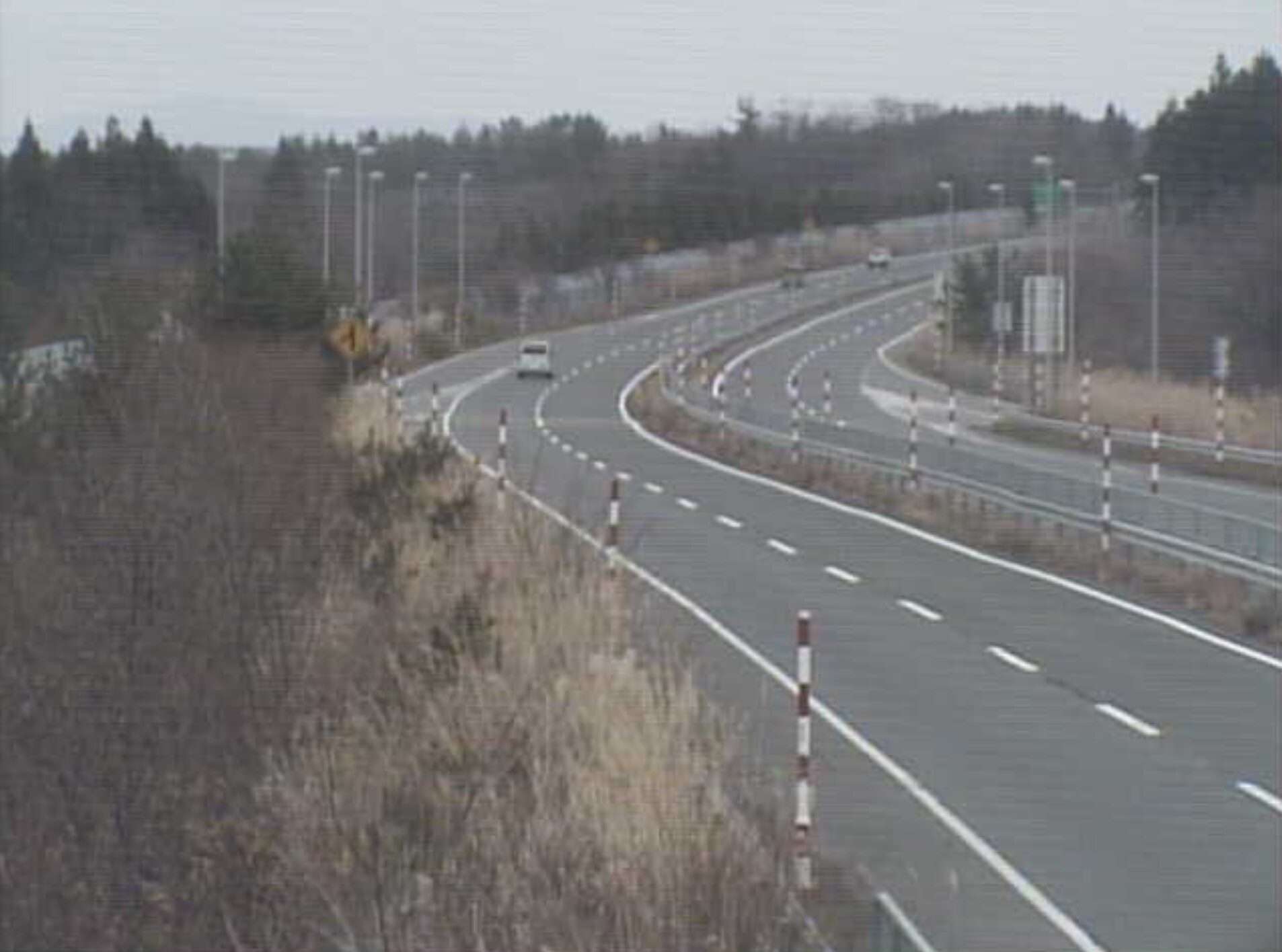 国道279号野辺地木明インターチェンジライブカメラ(青森県野辺地町有戸)