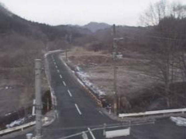 上戸沢付近から国道105号