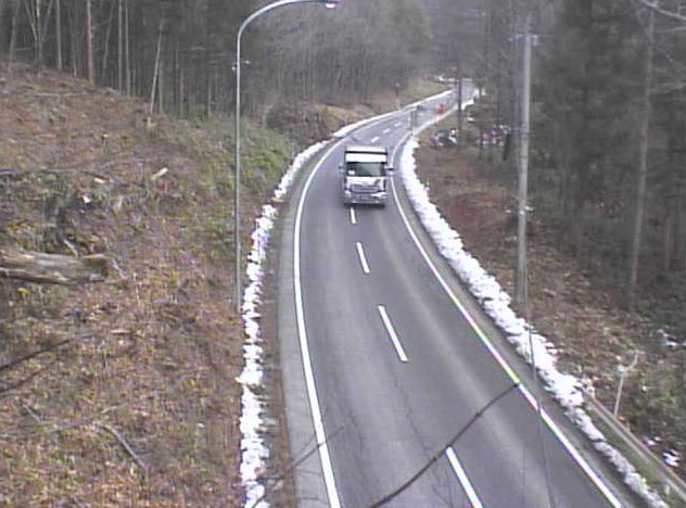 立丸峠から国道340号(遠野から川井方面)