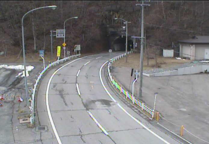 仙人トンネルから国道283号(釜石から遠野方面)