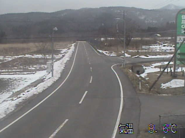 真湯から国道342号(一関から須川方面)