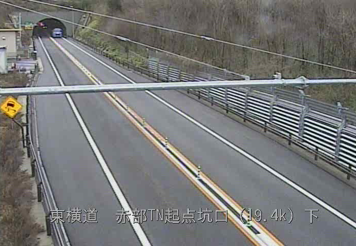 釜石自動車道赤部トンネル起点坑口