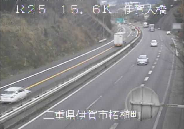 伊賀大橋から名阪国道(国道25号バイパス)