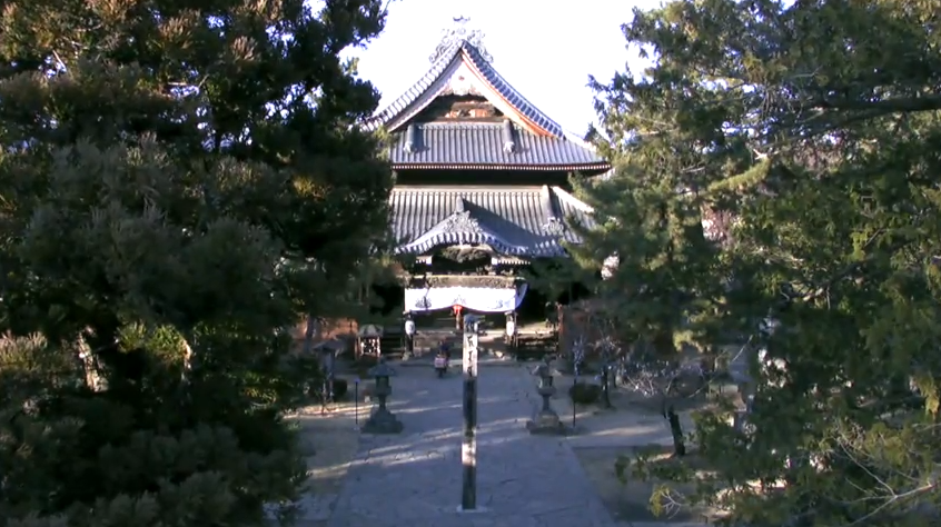 UCV信濃国分寺境内本堂側ライブカメラ(長野県上田市国分)
