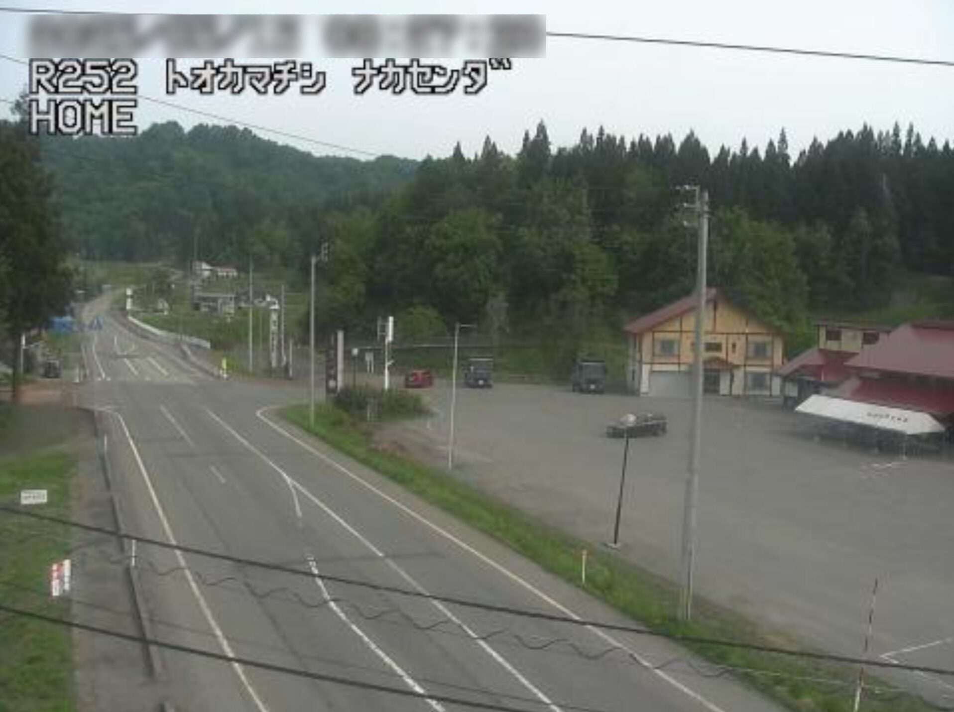 国道252号中仙田ライブカメラ(新潟県十日町市中仙田)