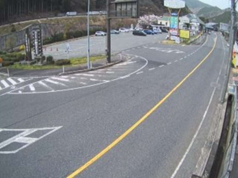 国道373号道の駅あわくらんどライブカメラ(岡山県西粟倉村影石)