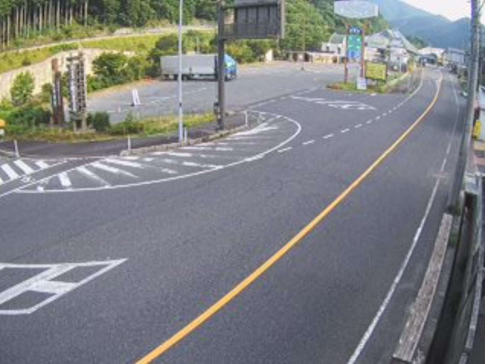 国道373号道の駅あわくらんどライブカメラ(岡山県西粟倉村影石)