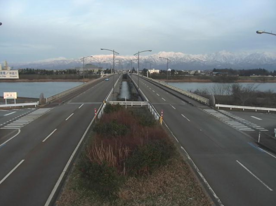 冬期限定 国道415号千原崎ライブカメラ 富山県富山市千原崎 ライブカメラdb