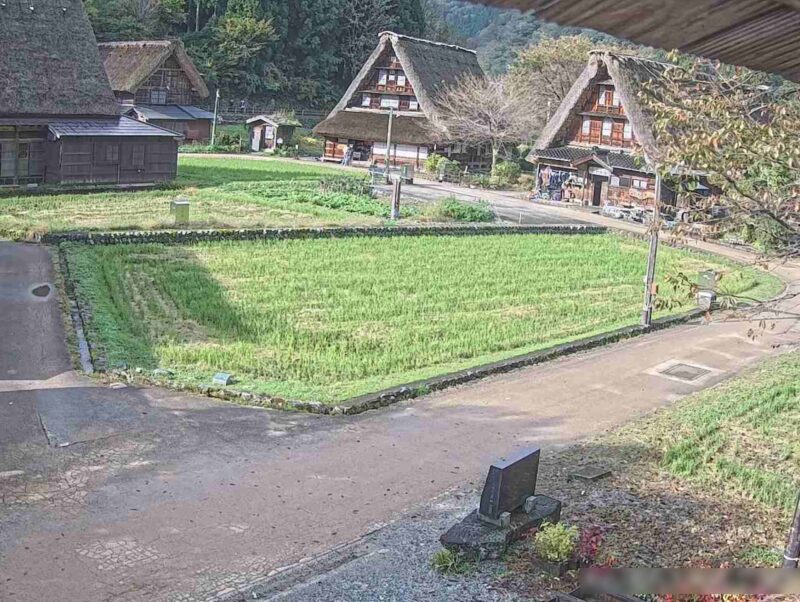 世界遺産菅沼合掌造り集落ライブカメラ(富山県南砺市菅沼)