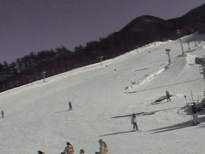 ひるぜんベアバレースキー場ゲレンデライブカメラ(岡山県真庭市蒜山)