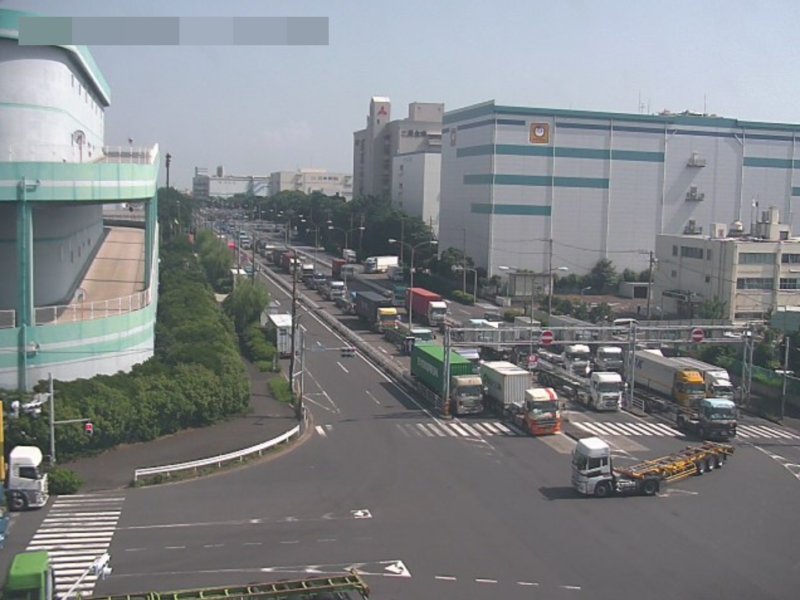 大井埠頭大井税関前交差点第1ライブカメラ(東京都品川区八潮)