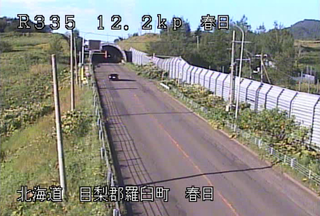 国道335号羅臼町春日ライブカメラ(北海道羅臼町春日町)