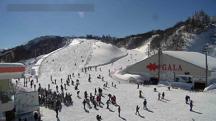 ガーラ湯沢スキー場中央エリアメロディコースライブカメラ(新潟県湯沢町湯沢)