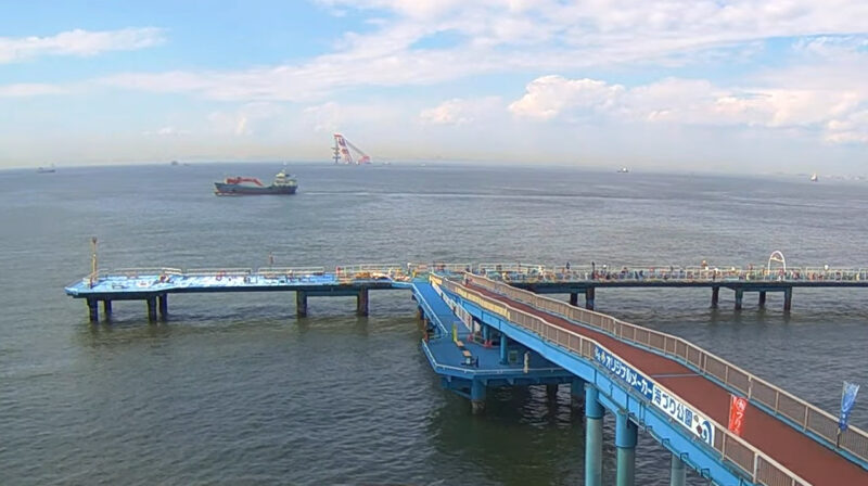 オリジナルメーカー海づり公園ライブカメラ(千葉県市原市五井南海岸)