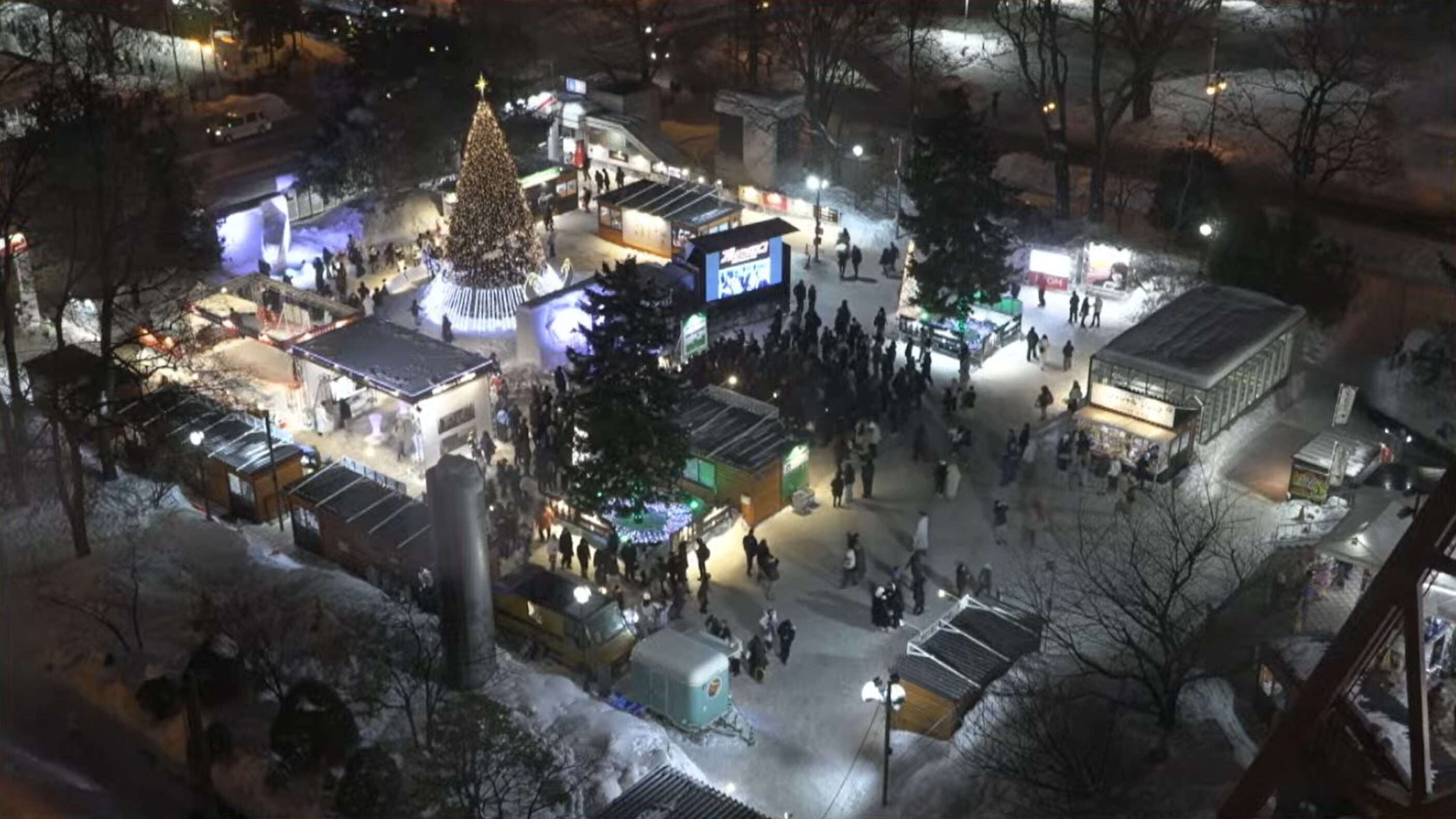 さっぽろ雪まつりJCOMひろばライブカメラ(北海道札幌市中央区)