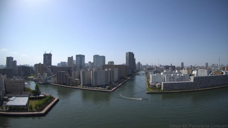 東京運河交差点ライブカメラ(東京都江東区辰巳)