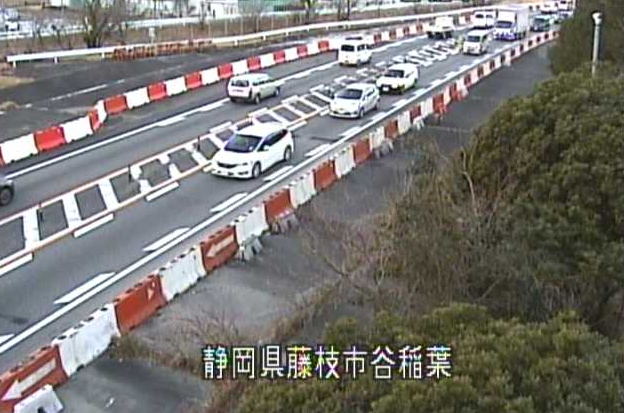 谷稲葉インターチェンジ(谷稲葉IC)から国道1号(藤枝バイパス)