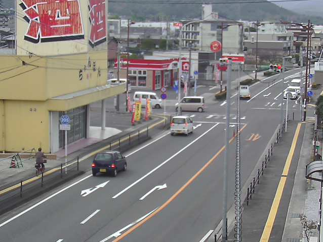 大分県道205号臼杵坂ノ市線新地交差点