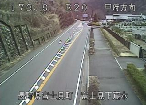 国道20号富士見下蔦木