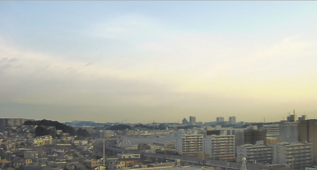 戸塚駅周辺から東戸塚方面(北北東)