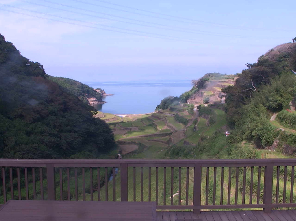 浜野浦棚田展望台ライブカメラ(佐賀県玄海町浜野浦)
