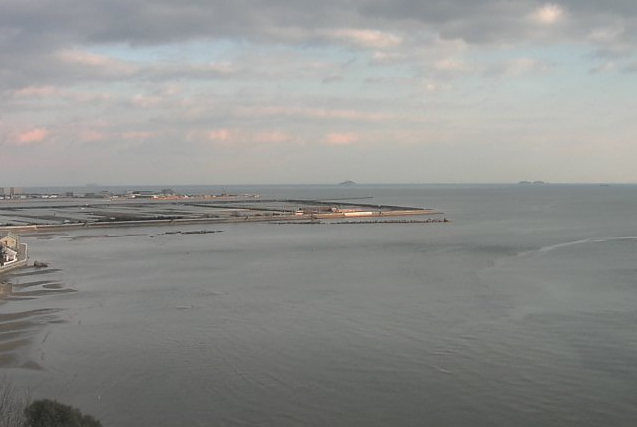 新舞子浜から御津海岸