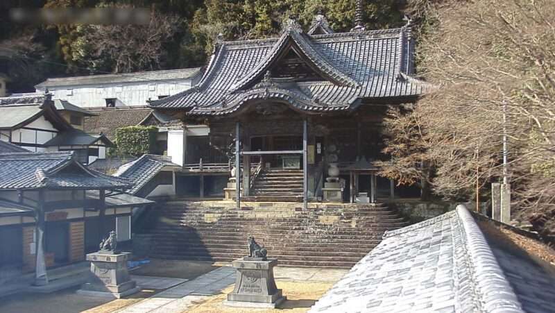 箸蔵寺護摩殿ライブカメラ(徳島県三好市池田町)