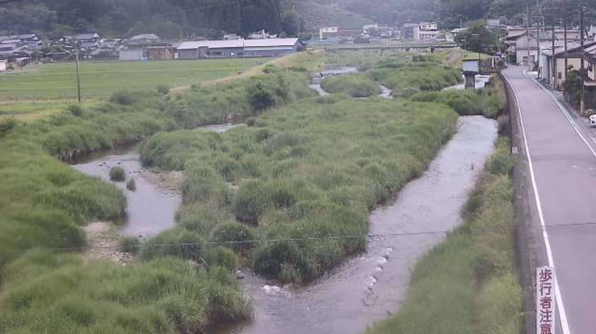 月田川月田ライブカメラ(岡山県真庭市月田)