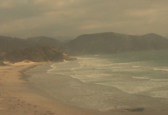 白浜マリーナから白浜海岸中央
