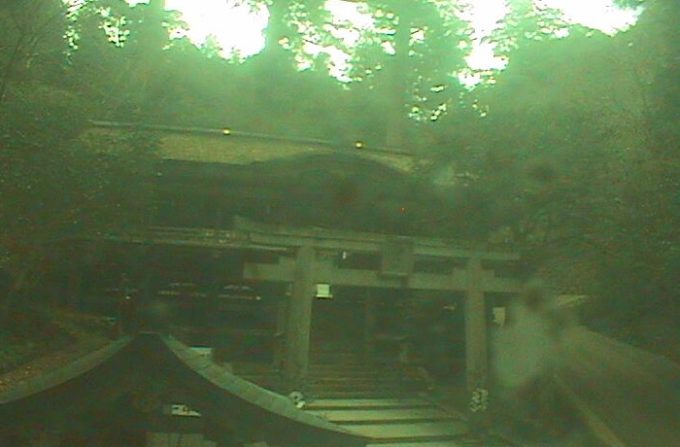 由岐神社拝殿ライブカメラ(京都府京都市左京区)