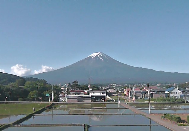 貸別荘ウルルン河口湖から富士山が見えるライブカメラ。