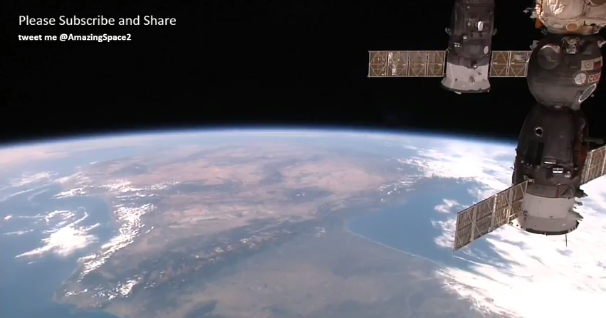国際宇宙ステーション(ISS)から地球