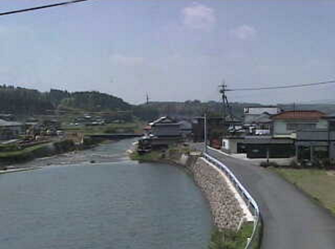 日田市立東有田中学校から有田川・大分県道407号白地日田線