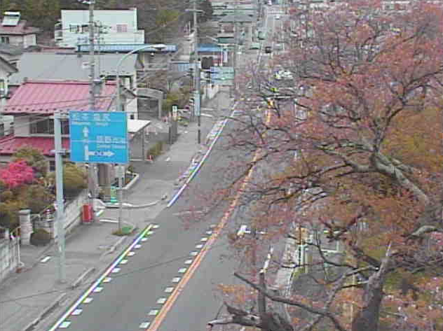 辰野公園から国道153号(三州街道)