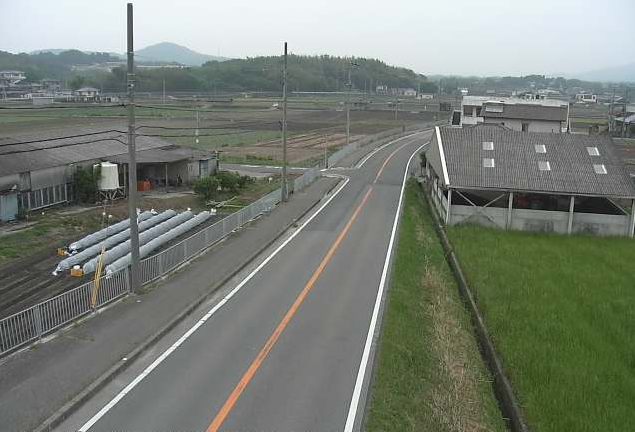 倭文流から兵庫県道66号大谷鮎原神代線が見えるライブカメラ。