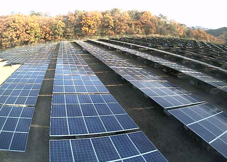 いちご府中上下町矢野ECO発電所ライブカメラ(広島県府中市上下町)