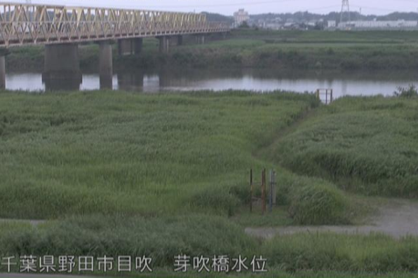 利根川芽吹橋水位観測所ライブカメラは、千葉県野田市目吹の芽吹橋水位観測所に設置された利根川が見えるライブカメラです。