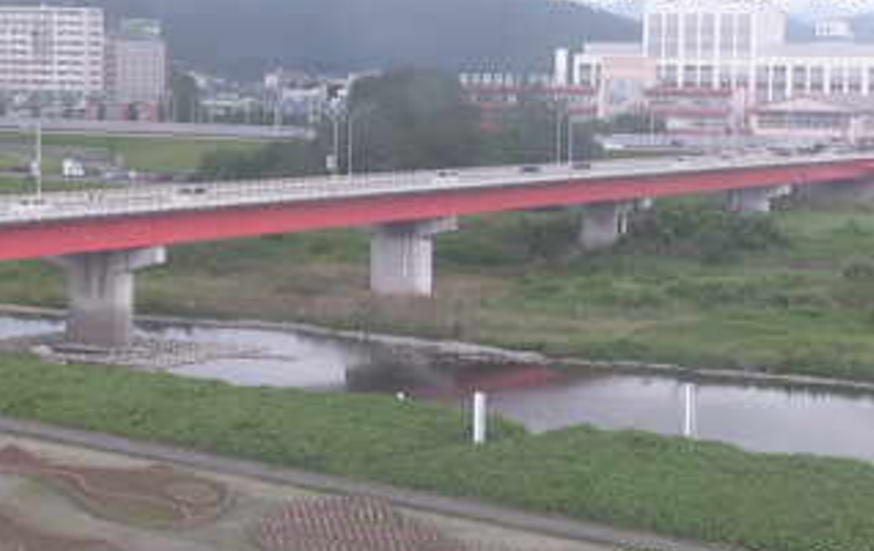 栃木県足利市田中町の渡良瀬川河川事務所に設置された渡良瀬川が見えるライブカメラです。