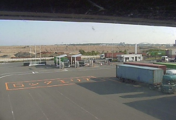 博多港ふ頭からICCTゲート前が見えるライブカメラ。
