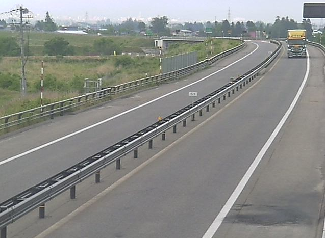 塩川インターチェンジ(塩川IC)から会津縦貫北道路(国道121号)が見えるライブカメラ。