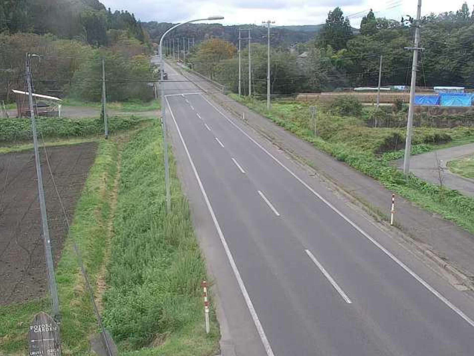 岩手県道6号二戸五日市線似鳥ライブカメラ(岩手県二戸市似鳥)