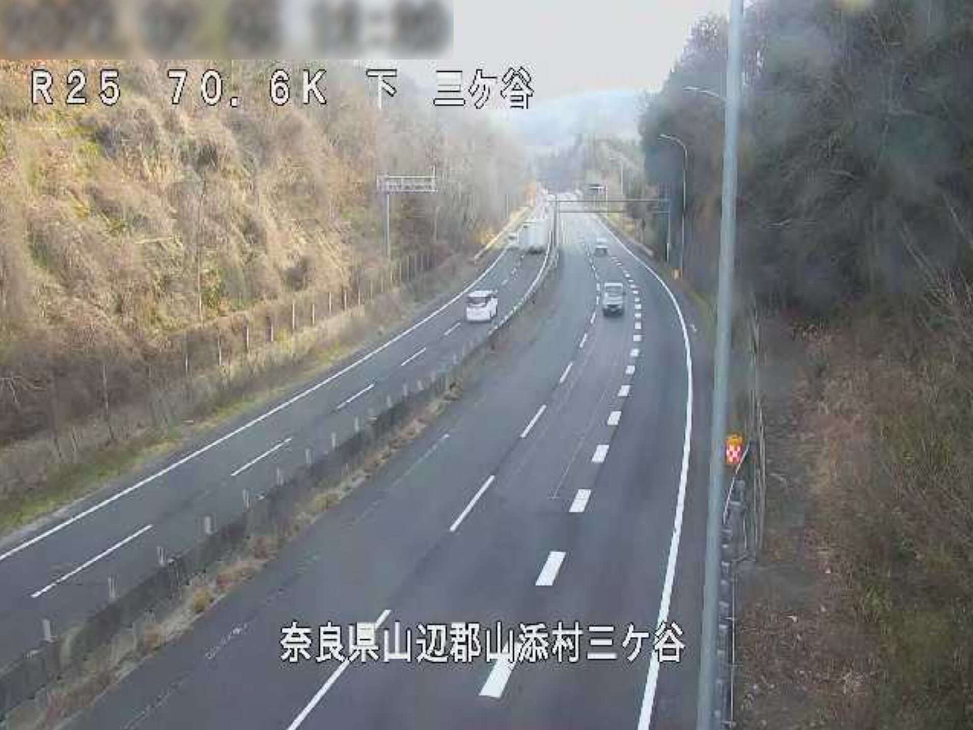 名阪国道三ケ谷ライブカメラ(奈良県山添村三ケ谷)