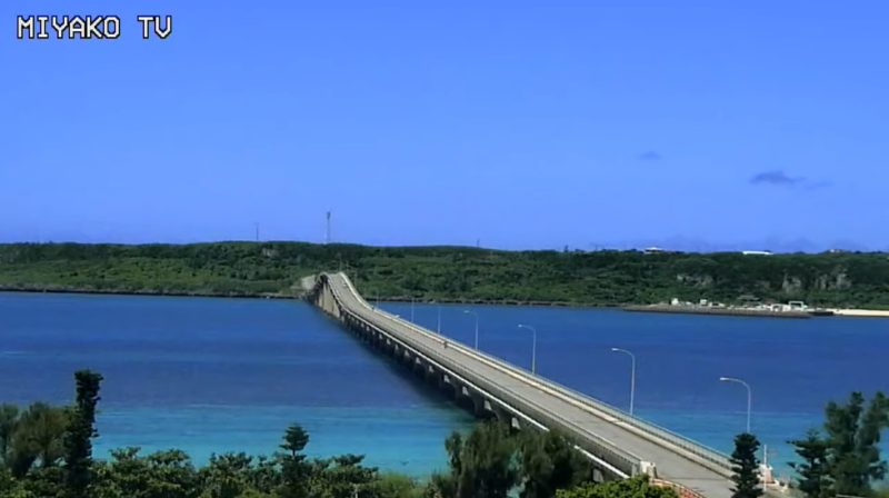 宮古島来間大橋ライブカメラ(沖縄県宮古島市下地)