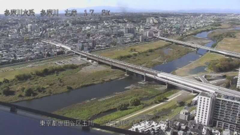 多摩川二子玉川ライズタワーオフィス屋上ライブカメラ(東京都世田谷区玉川)