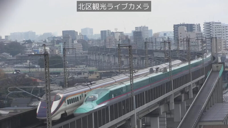 王子駅飛鳥山公園方面ライブカメラ(東京都北区王子)