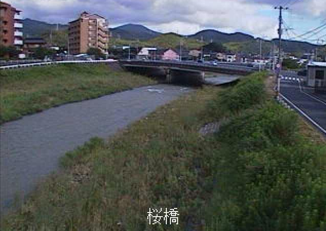 紫川桜橋下流ライブカメラは、福岡県北九州市小倉南区の桜橋下流に設置された紫川が見えるライブカメラです。