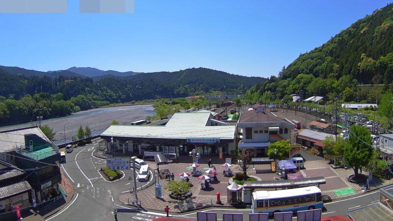 大井川鐵道千頭駅ライブカメラ(静岡県川根本町千頭)
