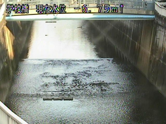 石神井川学校橋ライブカメラは、の学校橋に設置された石神井川が見えるライブカメラです。更