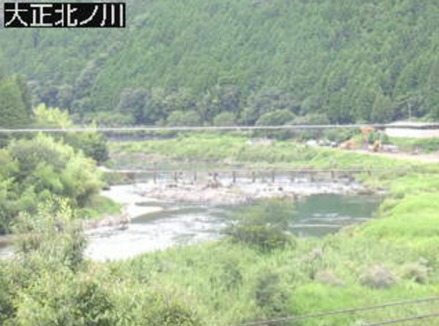 四万十川大正北ノ川ライブカメラは、高知県四万十町の大正北ノ川に設置された四万十川が見えるライブカメラです。