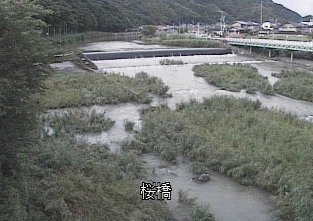 紫川桜橋上流ライブカメラは、福岡県北九州市小倉南区の桜橋上流に設置された紫川が見えるライブカメラです。